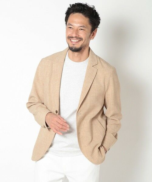 MEN'S BIGI / メンズビギ テーラードジャケット | ブッチャーストレッチカジュアルジャケット | 詳細1