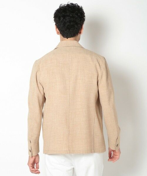 MEN'S BIGI / メンズビギ テーラードジャケット | ブッチャーストレッチカジュアルジャケット | 詳細3