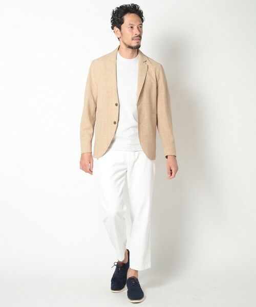 MEN'S BIGI / メンズビギ テーラードジャケット | ブッチャーストレッチカジュアルジャケット | 詳細4