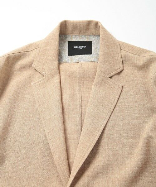 MEN'S BIGI / メンズビギ テーラードジャケット | ブッチャーストレッチカジュアルジャケット | 詳細5