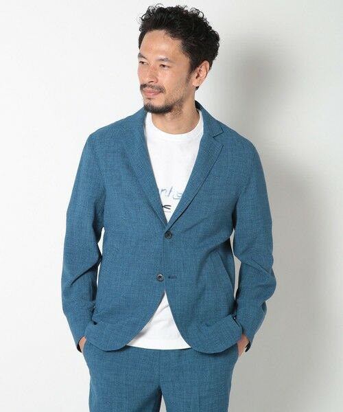MEN'S BIGI / メンズビギ テーラードジャケット | ブッチャーストレッチカジュアルジャケット | 詳細10