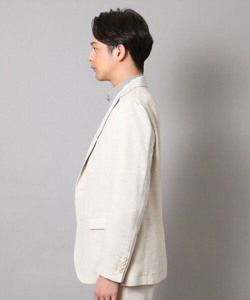 MEN'S BIGI / メンズビギ テーラードジャケット | スラブツイルテーラードジャケット（セットアップ対応） | 詳細1