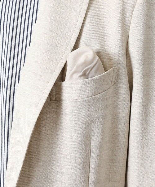 MEN'S BIGI / メンズビギ テーラードジャケット | スラブツイルテーラードジャケット（セットアップ対応） | 詳細4