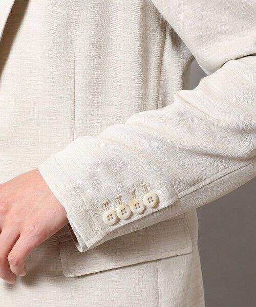 MEN'S BIGI / メンズビギ テーラードジャケット | スラブツイルテーラードジャケット（セットアップ対応） | 詳細5