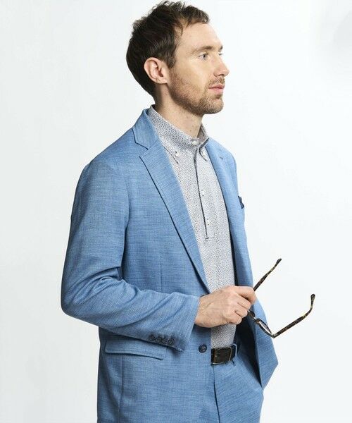 MEN'S BIGI / メンズビギ テーラードジャケット | スラブツイルテーラードジャケット（セットアップ対応） | 詳細16