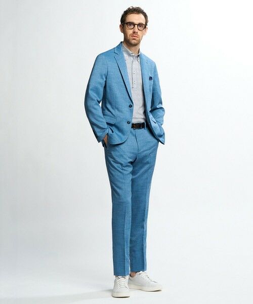 MEN'S BIGI / メンズビギ テーラードジャケット | スラブツイルテーラードジャケット（セットアップ対応） | 詳細17