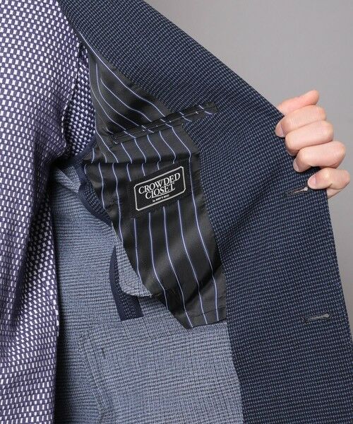 MEN'S BIGI / メンズビギ テーラードジャケット | ＜EVALET＞サッカーテーラードジャケット（セットアップ対応） | 詳細9