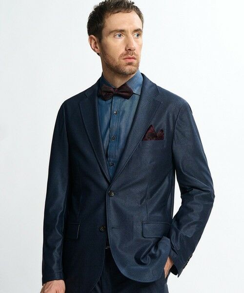 MEN'S BIGI / メンズビギ テーラードジャケット | ＜イージーケア＞プリントテーラードジャケット（セットアップ対応） | 詳細11