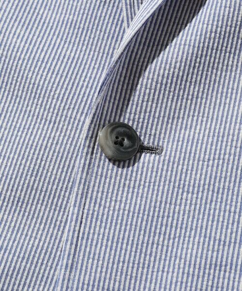 MEN'S BIGI / メンズビギ テーラードジャケット | サッカーストライプジャージテーラードジャケット | 詳細11