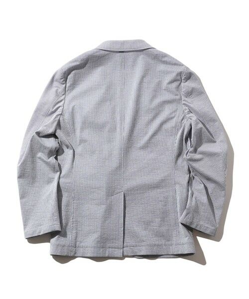 MEN'S BIGI / メンズビギ テーラードジャケット | サッカーストライプジャージテーラードジャケット | 詳細13