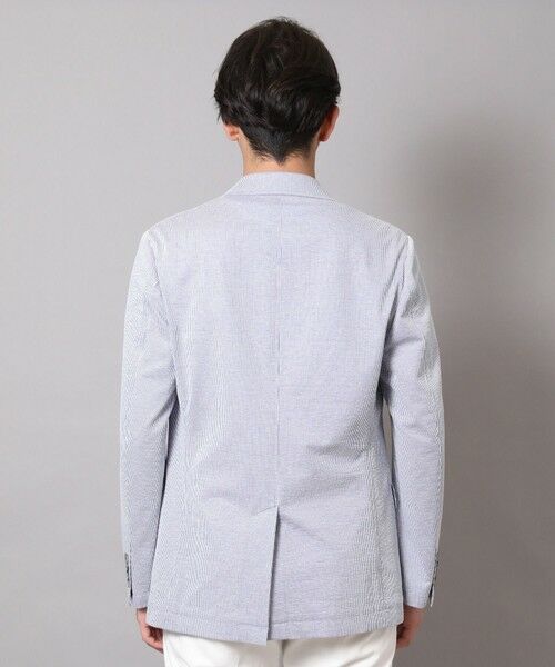 MEN'S BIGI / メンズビギ テーラードジャケット | サッカーストライプジャージテーラードジャケット | 詳細2
