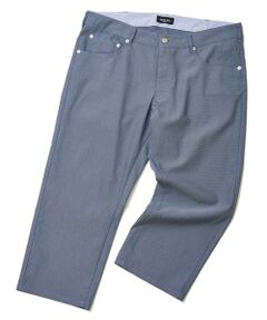 MEN'S BIGI / メンズビギ ショート・ハーフ・半端丈パンツ | COOLMAXドビーストレッチクロップドパンツ