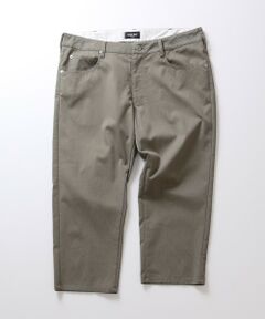 MEN'S BIGI / メンズビギ ショート・ハーフ・半端丈パンツ | COOLMAXドビーストレッチクロップドパンツ