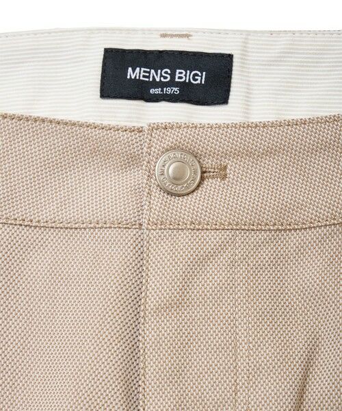 MEN'S BIGI / メンズビギ ショート・ハーフ・半端丈パンツ | COOLMAXドビーストレッチクロップドパンツ | 詳細3