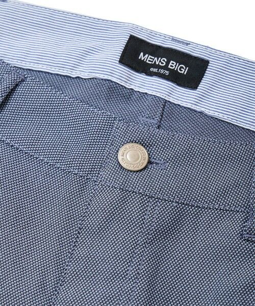 MEN'S BIGI / メンズビギ ショート・ハーフ・半端丈パンツ | COOLMAXドビーストレッチクロップドパンツ | 詳細15