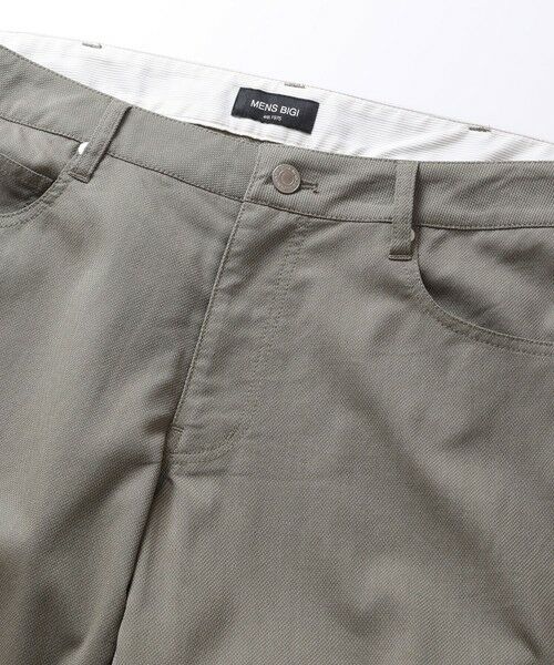 MEN'S BIGI / メンズビギ ショート・ハーフ・半端丈パンツ | COOLMAXドビーストレッチクロップドパンツ | 詳細20