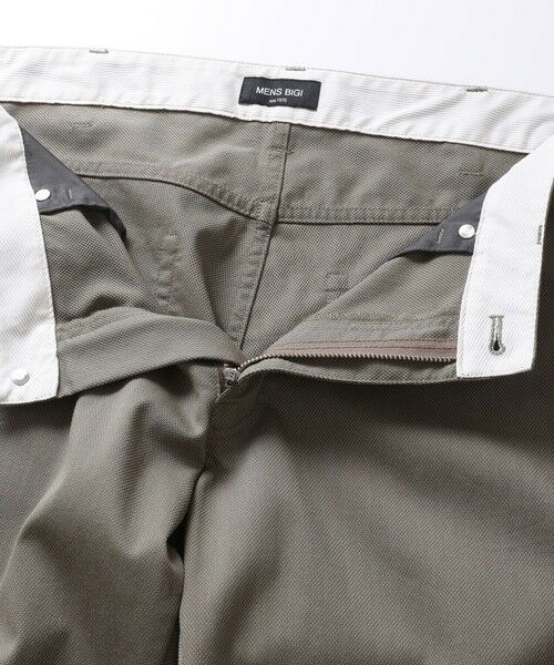 MEN'S BIGI / メンズビギ ショート・ハーフ・半端丈パンツ | COOLMAXドビーストレッチクロップドパンツ | 詳細21