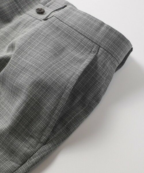 MEN'S BIGI / メンズビギ スラックス・ドレスパンツ | 【ACTIVE TAILOR】ミックスヤーン/ホップサックスラックス | 詳細5