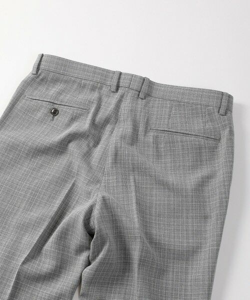 MEN'S BIGI / メンズビギ スラックス・ドレスパンツ | 【ACTIVE TAILOR】ミックスヤーン/ホップサックスラックス | 詳細9