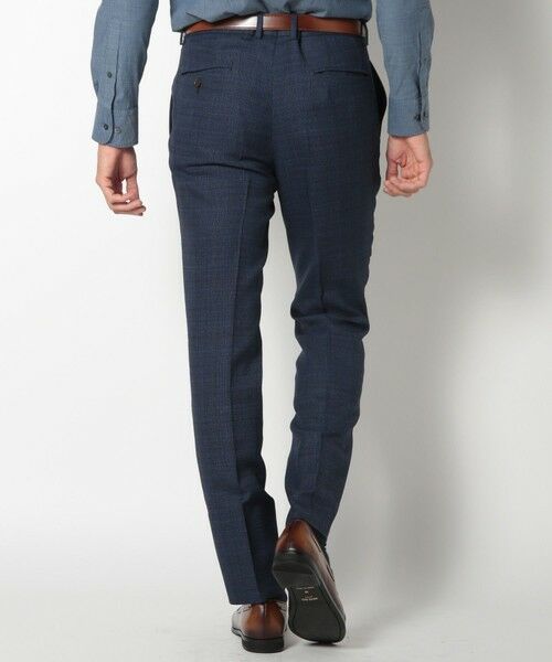 MEN'S BIGI / メンズビギ スラックス・ドレスパンツ | 【ACTIVE TAILOR】ミックスヤーン/ホップサックスラックス | 詳細18