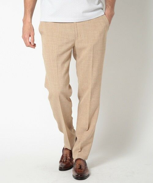 MEN'S BIGI / メンズビギ スラックス・ドレスパンツ | ブッチャーストレッチイージーパンツ | 詳細1