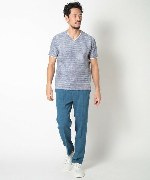 MEN'S BIGI / メンズビギ スラックス・ドレスパンツ | ブッチャーストレッチイージーパンツ | 詳細12