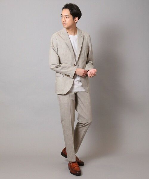 MEN'S BIGI / メンズビギ スラックス・ドレスパンツ | ＜COOL DOTS＞プリントスラックスパンツ（セットアップ対応） | 詳細1