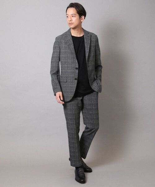 MEN'S BIGI / メンズビギ スラックス・ドレスパンツ | ＜イージーケア＞サッカースラックスパンツ（セットアップ対応） | 詳細1