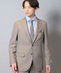 MEN'S BIGI / メンズビギ テーラードジャケット | 【LANATEC/ラナテック】シャークスキンテーラードジャケット（セットアップ対応）