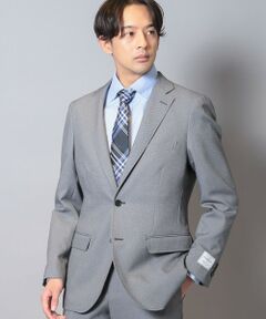 MEN'S BIGI / メンズビギ テーラードジャケット | 【LANATEC/ラナテック】シャークスキンテーラードジャケット（セットアップ対応）