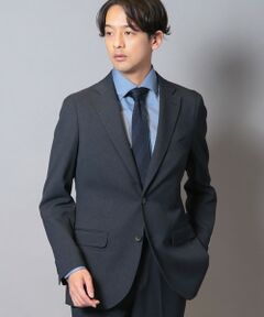 MEN'S BIGI / メンズビギ テーラードジャケット | 【LANATEC/ラナテック】シャークスキンテーラードジャケット（セットアップ対応）