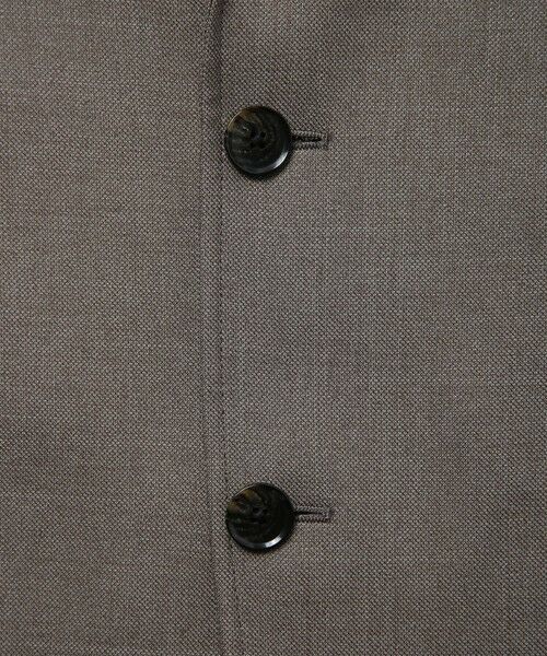 MEN'S BIGI / メンズビギ テーラードジャケット | 【LANATEC/ラナテック】シャークスキンテーラードジャケット（セットアップ対応） | 詳細6