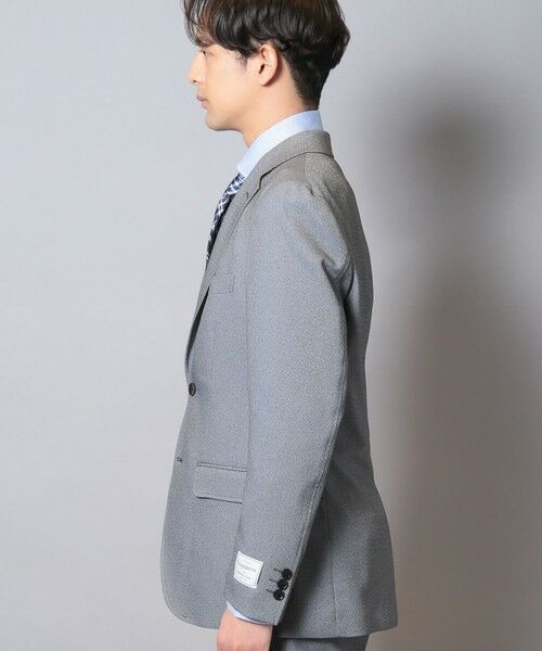 MEN'S BIGI / メンズビギ テーラードジャケット | 【LANATEC/ラナテック】シャークスキンテーラードジャケット（セットアップ対応） | 詳細9