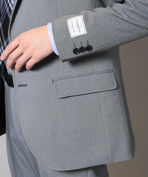 MEN'S BIGI / メンズビギ テーラードジャケット | 【LANATEC/ラナテック】シャークスキンテーラードジャケット（セットアップ対応） | 詳細13