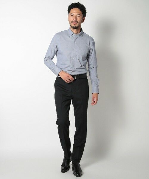 MEN'S BIGI / メンズビギ セットアップ | ドビー柄スリムフィットスーツセットアップ | 詳細3