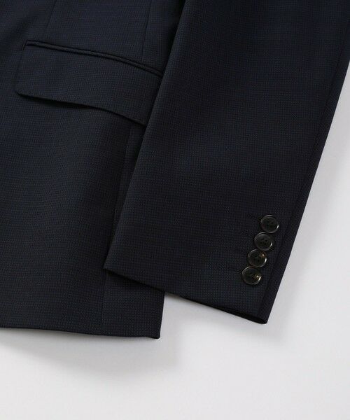 MEN'S BIGI / メンズビギ セットアップ | ドビー柄スリムフィットスーツセットアップ | 詳細19