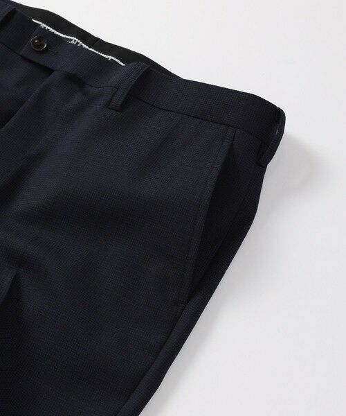 MEN'S BIGI / メンズビギ セットアップ | ドビー柄スリムフィットスーツセットアップ | 詳細25