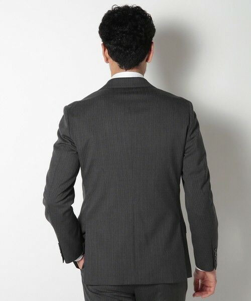 MEN'S BIGI / メンズビギ セットアップ | ヘリンボーンストライプスーツセットアップ | 詳細3