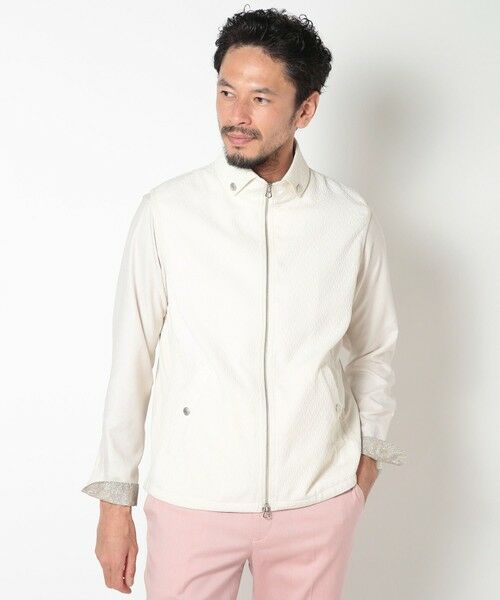 MEN'S BIGI / メンズビギ ベスト | フクレジャカードキルティングベスト | 詳細1