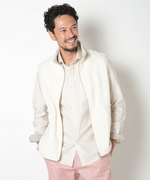 MEN'S BIGI / メンズビギ ベスト | フクレジャカードキルティングベスト | 詳細4