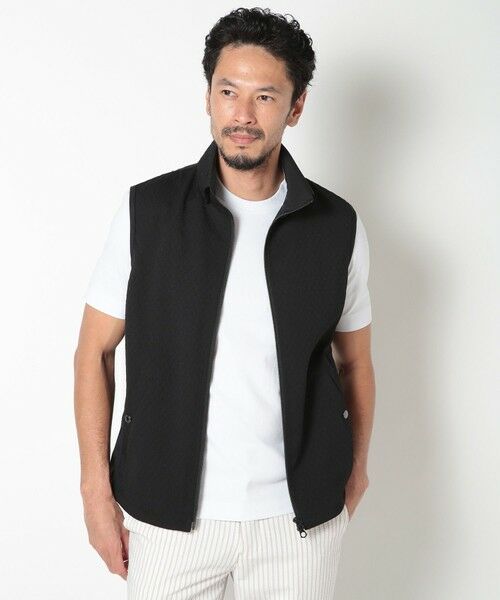 MEN'S BIGI / メンズビギ ベスト | フクレジャカードキルティングベスト | 詳細14