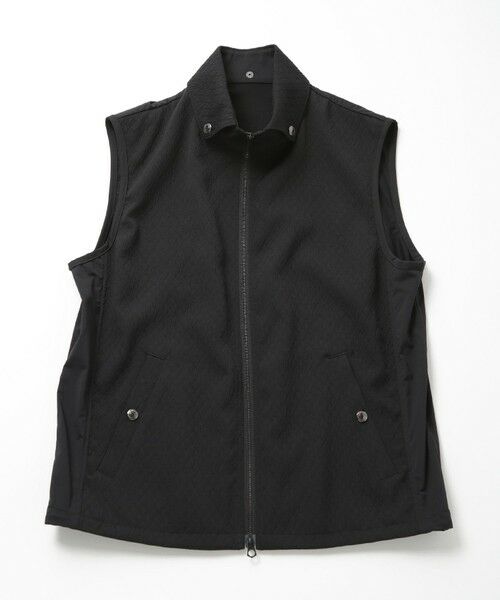 MEN'S BIGI / メンズビギ ベスト | フクレジャカードキルティングベスト（ブラック）