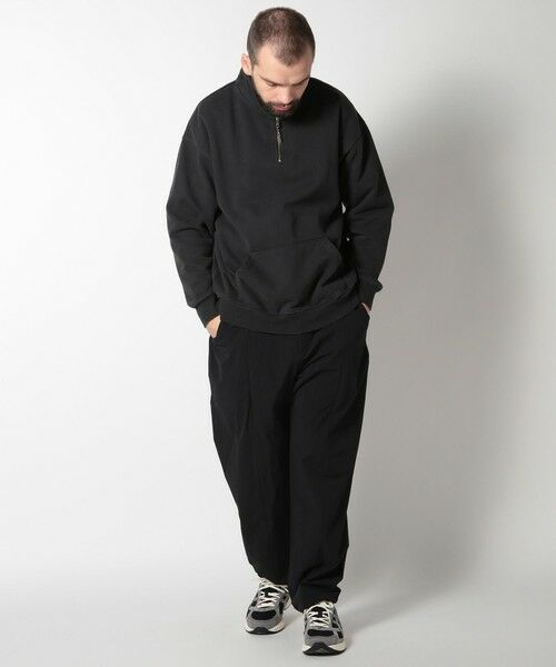 MEN'S BIGI / メンズビギ スウェット | 【SCREEN STARS（スクリーンスターズ）】 HALF ZIP SWEAT | 詳細2