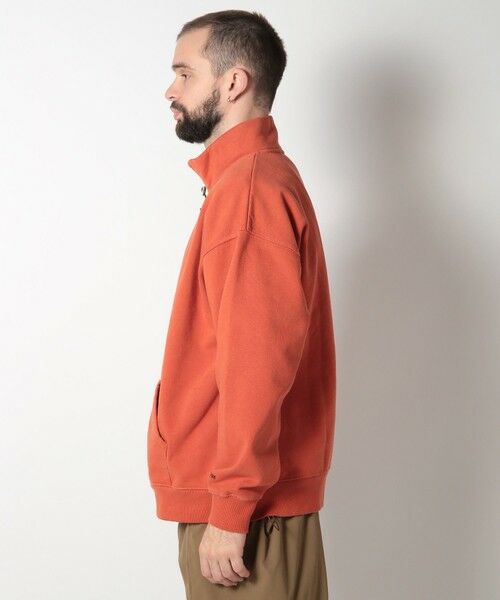 MEN'S BIGI / メンズビギ スウェット | 【SCREEN STARS（スクリーンスターズ）】 HALF ZIP SWEAT | 詳細10