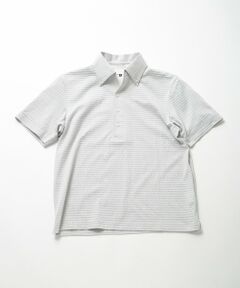 MEN'S BIGI / メンズビギ ポロシャツ | 【ACTIVE TAILOR】COOL MAXサッカー織りポロシャツ