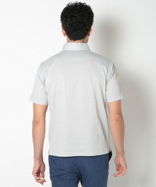 MEN'S BIGI / メンズビギ ポロシャツ | 【ACTIVE TAILOR】COOL MAXサッカー織りポロシャツ | 詳細3