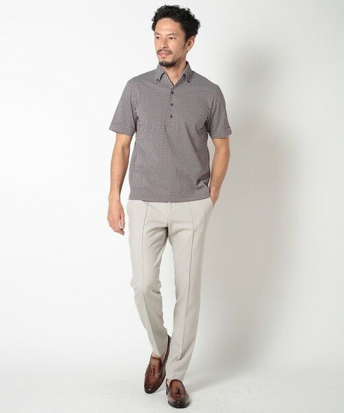 MEN'S BIGI / メンズビギ ポロシャツ | 【ACTIVE TAILOR】COOL MAXサッカー織りポロシャツ | 詳細17