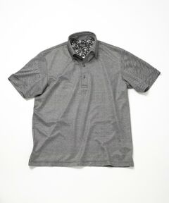 MEN'S BIGI / メンズビギ ポロシャツ | 【ACTIVE TAILOR】COOL MAX ツイルプリントジャージポロシャツ