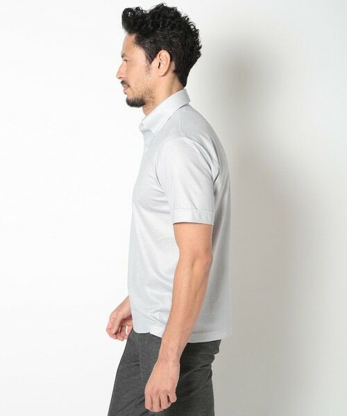 MEN'S BIGI / メンズビギ ポロシャツ | 【ACTIVE TAILOR】COOL MAX ツイルプリントジャージポロシャツ | 詳細2