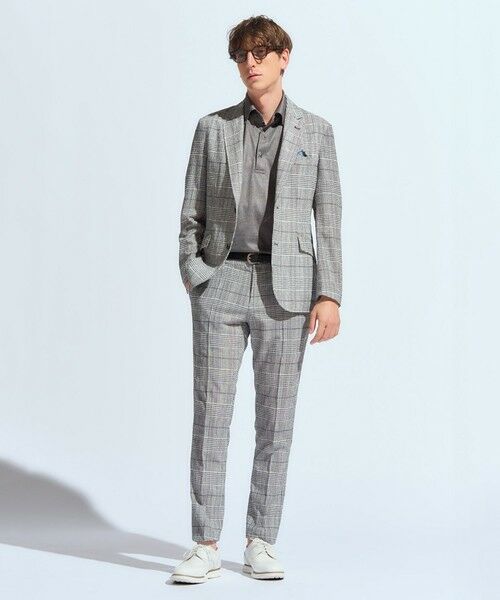 MEN'S BIGI / メンズビギ ポロシャツ | 【ACTIVE TAILOR】COOL MAX ツイルプリントジャージポロシャツ | 詳細10